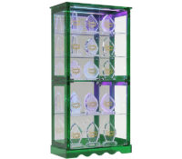 Custom acrylic trophy awards LED display cabinet BLD-215 Custom acrylic trophy awards LED display cabinet