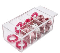 Custom acrylic sliding lid catchall storage box BSC-283 Custom acrylic sliding lid catchall storage box