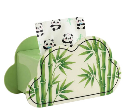 Custom cloud shaped acrylic accent tissue holder box