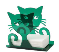 Custom cat shaped acrylic elegant napkin holder BTB-415 Custom cat shaped acrylic elegant napkin holder