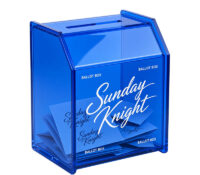 Custom acrylic ballot tender box BBS-943 Custom acrylic ballot tender box