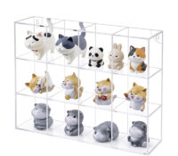 Custom acrylic wall multi compartments display box BDC-2553 Custom acrylic wall multi compartments display box