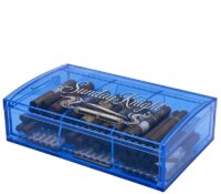 Custom acrylic cigar box with dividers BDC-2556 Custom acrylic cigar box with dividers