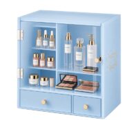 Custom acrylic skincare makeup organizer cabinet BMB-386 Custom acrylic skincare makeup organizer cabinet