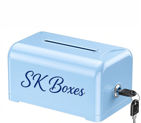 Custom acrylic ballot voting box