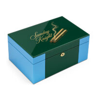 Custom acrylic lockable cigar storage box BDC-2557 Custom acrylic lockable cigar storage box
