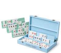 Custom acrylic rummy game tiles with box BDC-2560 Custom acrylic rummy game tiles with box