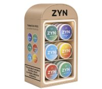 Custom acrylic ZYN nicotine pouches LED display cabinet BDC-2563 Custom acrylic ZYN nicotine pouches LED display cabinet