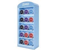 Custom acrylic ZIMO nicotine pouches illuminated display cabinet BDC-2564 Custom acrylic ZIMO nicotine pouches illuminated display cabinet