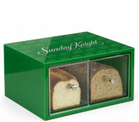 Custom acrylic bread drawer display box BFD-531 Custom acrylic bread drawer display box