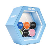 Custom acrylic exhibition NYKD nicotine pouches LED display box BLD-235 Custom acrylic exhibition NYKD nicotine pouches LED display box