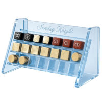 Custom acrylic lipstick organizer box BMB-390 Custom acrylic lipstick organizer box
