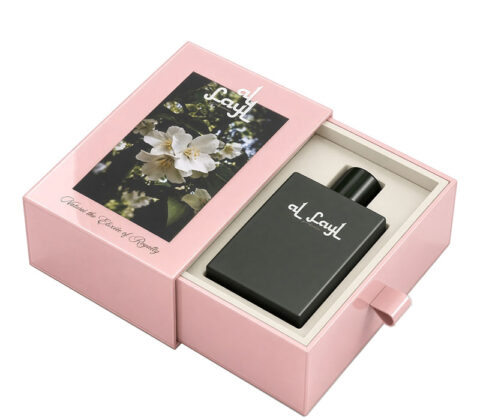 Custom acrylic perfume gift box