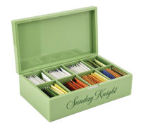 Custom acrylic tea bag multi dividers storage box BSC-301 Custom acrylic tea bag multi dividers storage box