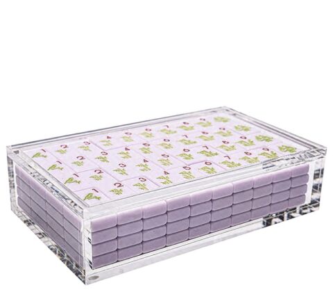 Custom acrylic mahjong set box