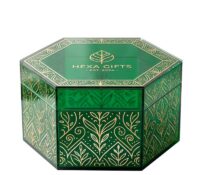 Custom hexagon acrylic gift box BSC-305 Custom hexagon acrylic gift box