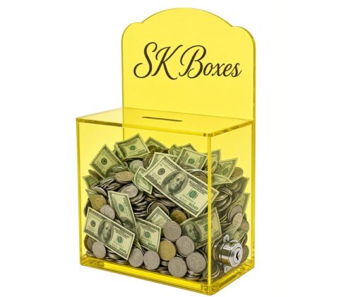 Custom charity box