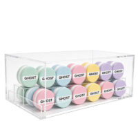 Custom acrylic GHOST nicotine pouches display box BDC-2565 Custom acrylic GHOST nicotine pouches display box