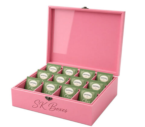 Custom acrylic tea gift box