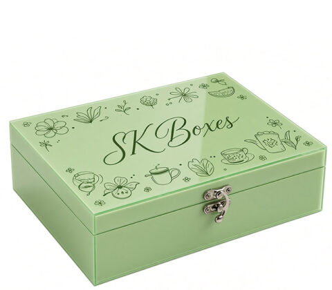 Custom tea bag with pot & cup gift box