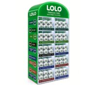 Custom LOLO nicotine LED display case BLD-238 Custom LOLO nicotine LED display case