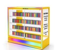 Custom retail VAPE LED showcase BLD-241 Custom retail VAPE LED showcase