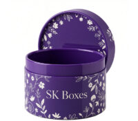 Custom round acrylic gift box BSC-314 Custom round acrylic gift box