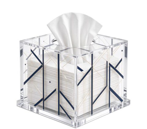 Custom tissue box